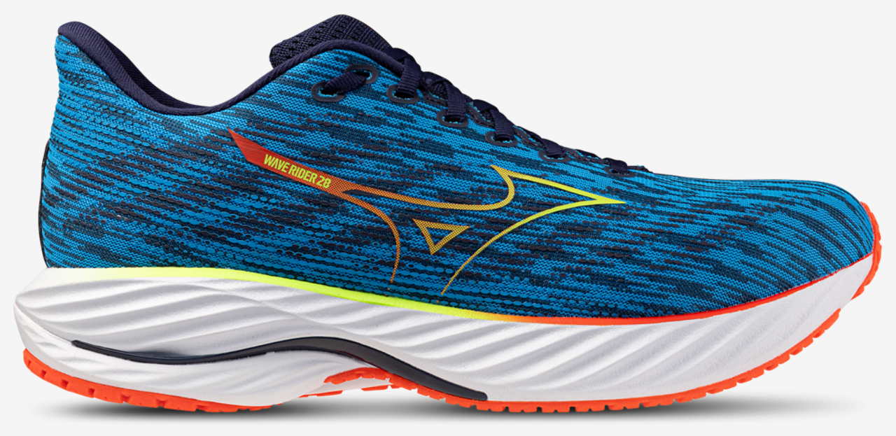 Mizuno Wave Rider 28 Image 1 of 9. Tap to open photo gallery.