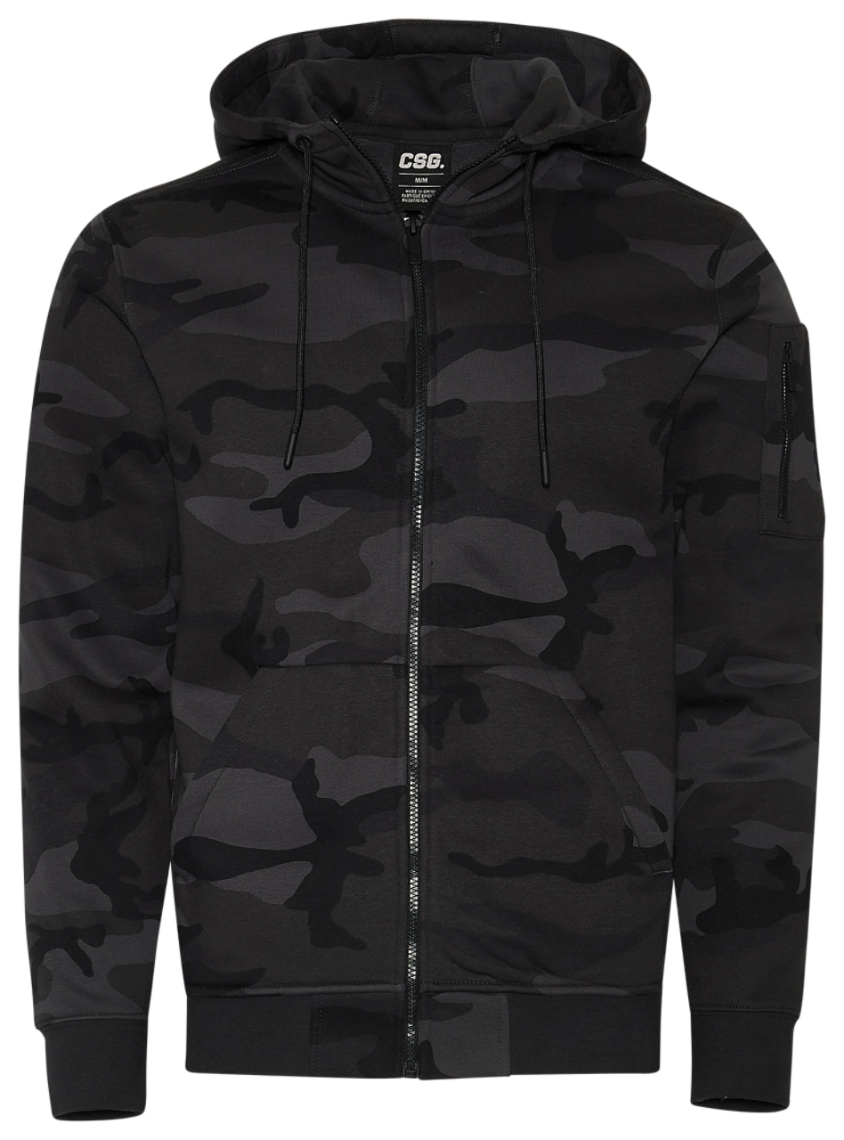 CSG Basic Full-Zip Fleece Hoodie Image 1 of 2. Tap to open photo gallery.
