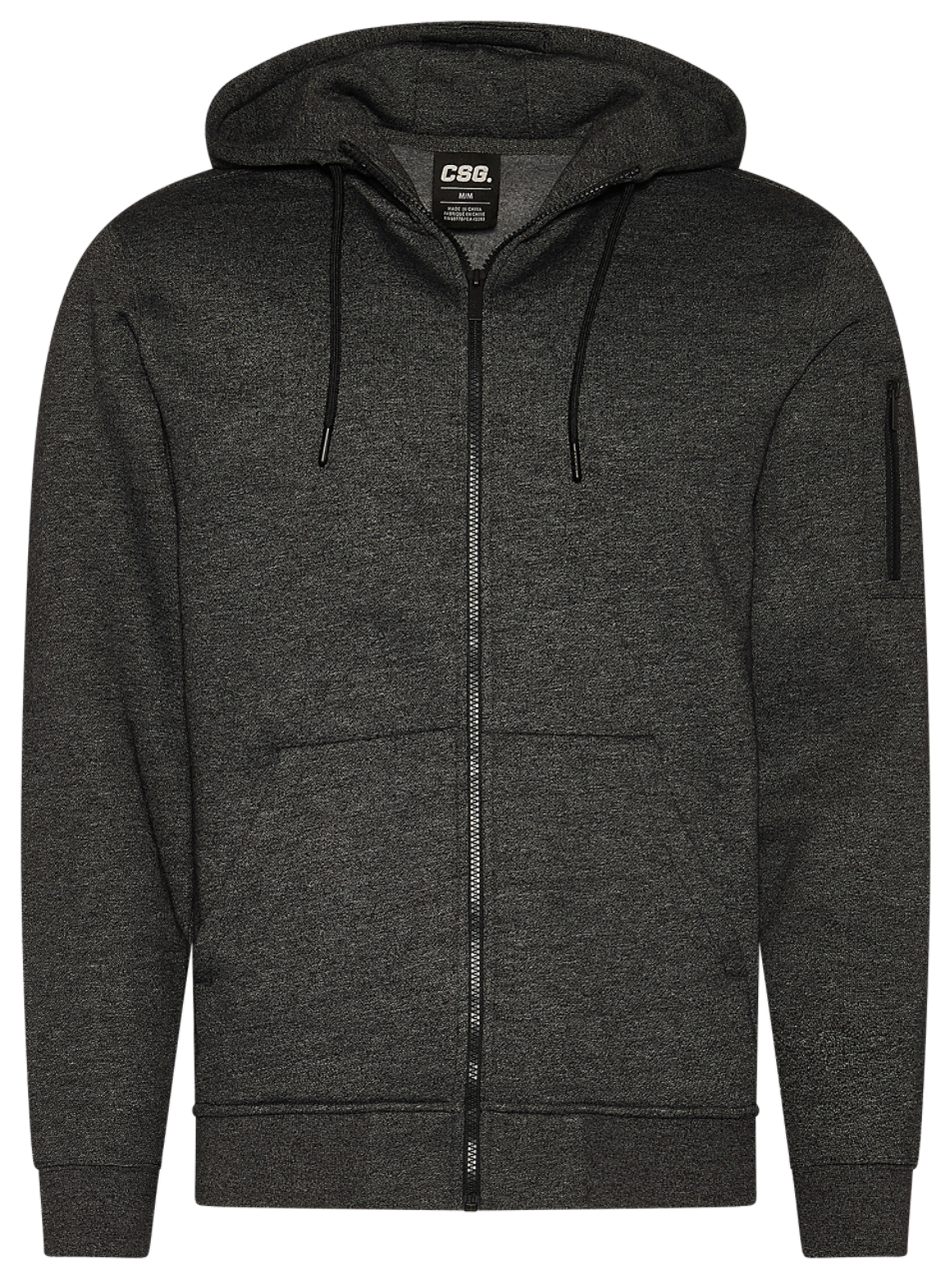 CSG Basic Full-Zip Fleece Hoodie Image 1 of 4. Tap to open photo gallery.