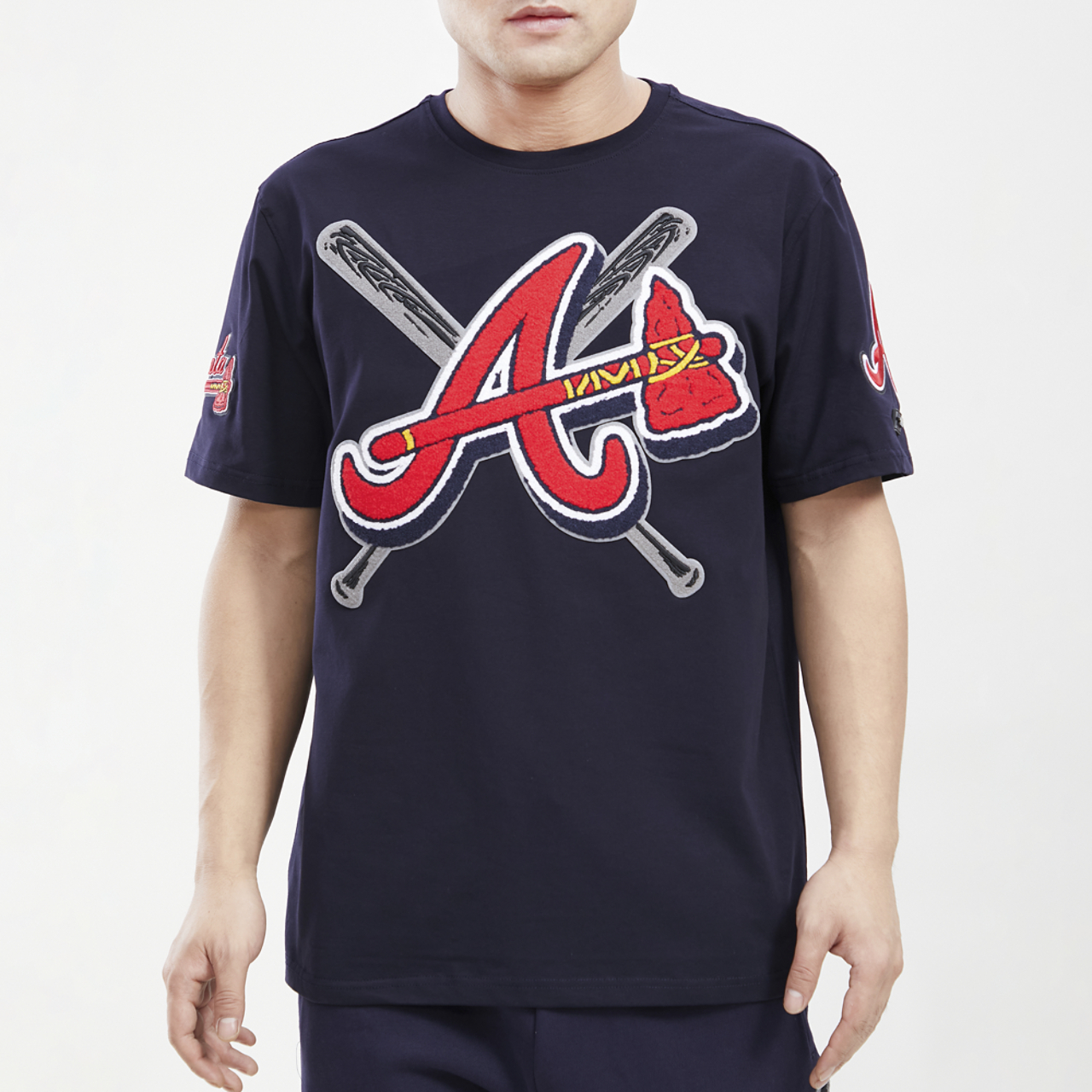 Pro Standard Braves Mash Up T-Shirt Image 1 of 8. Tap to open photo gallery.
