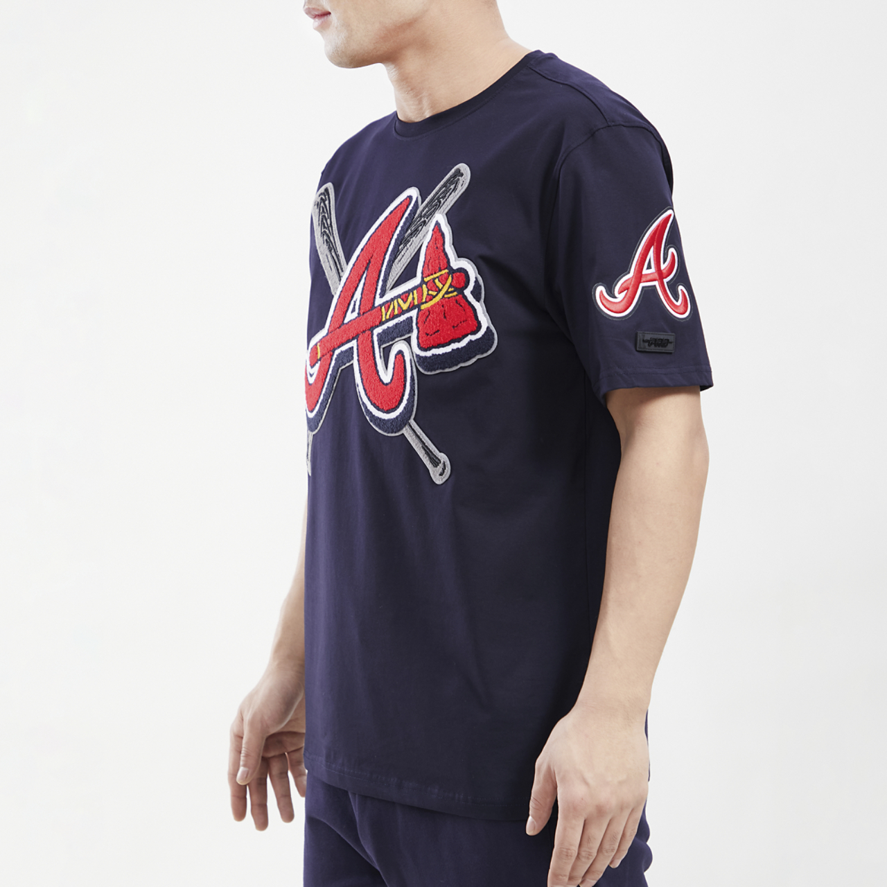 Pro Standard Braves Mash Up T-Shirt Image 4 of 8. Tap to open photo gallery.