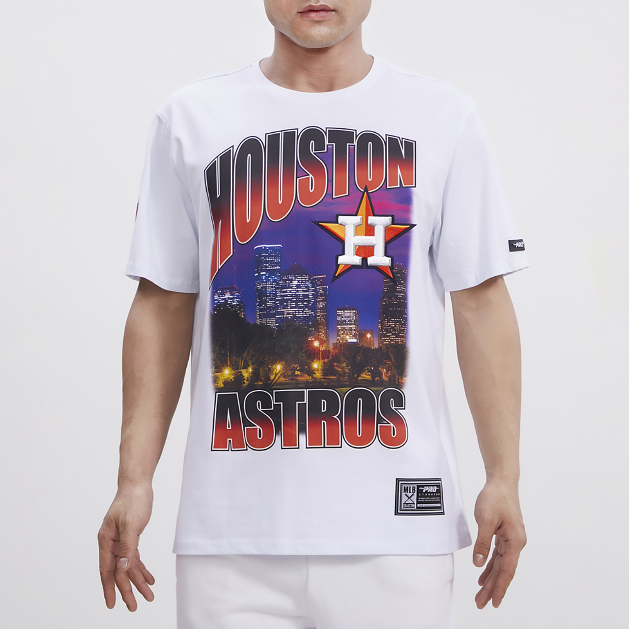 Pro Standard Astros Hometown Gradient T-Shirt Image 1 of 4. Tap to open photo gallery.