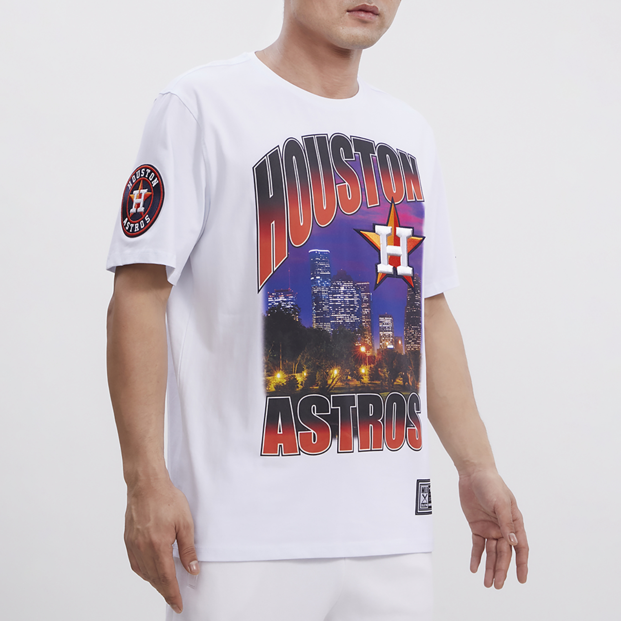 Pro Standard Astros Hometown Gradient T-Shirt Image 3 of 4. Tap to open photo gallery.