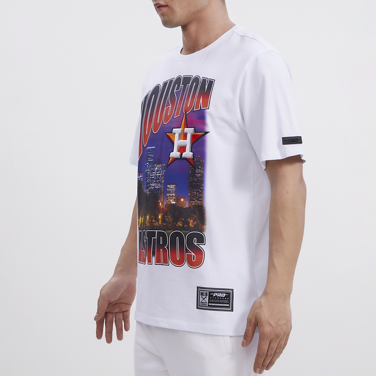 Pro Standard Astros Hometown Gradient T-Shirt Image 4 of 4. Tap to open photo gallery.