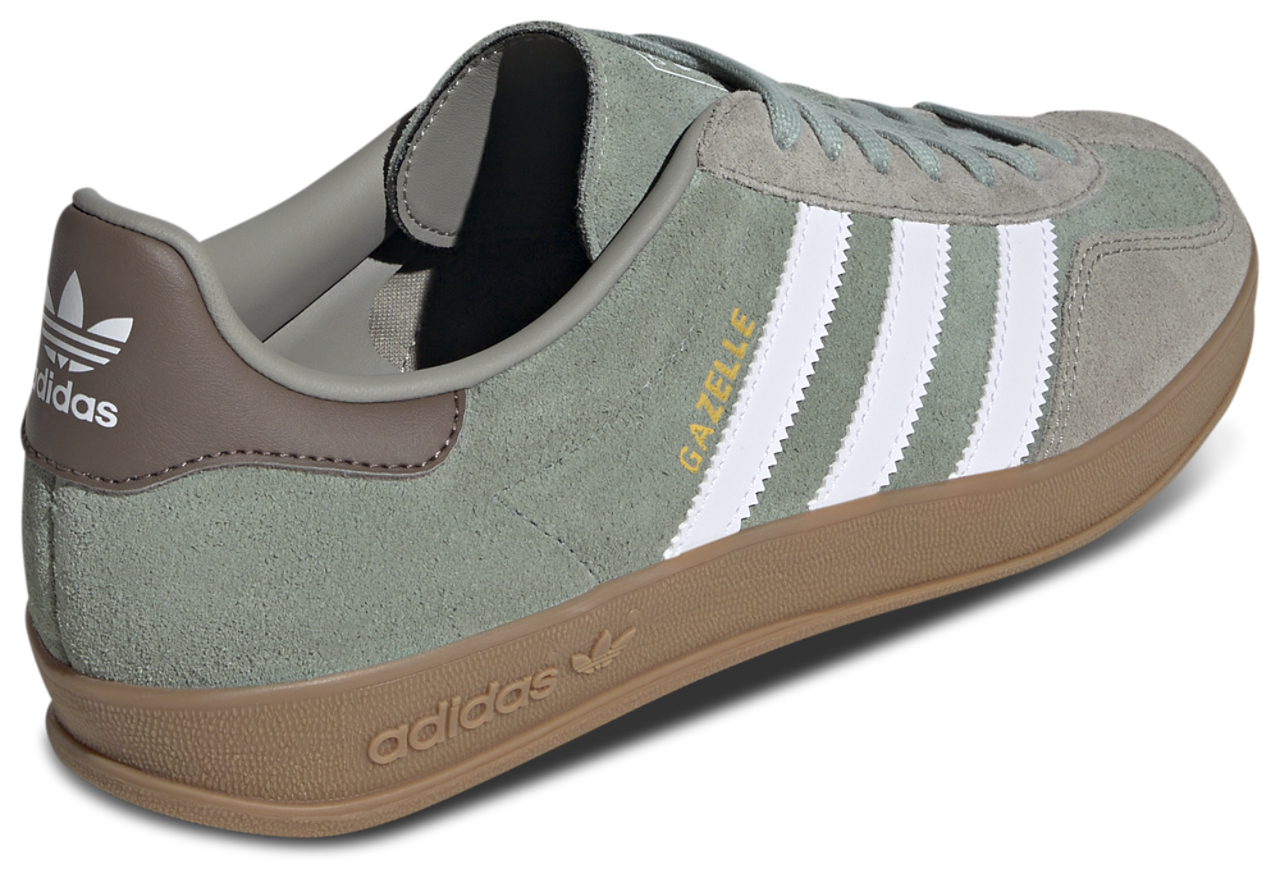 adidas gazelle silver green womens ADIDAS GAZELLE INDOOR SHOES IG4998