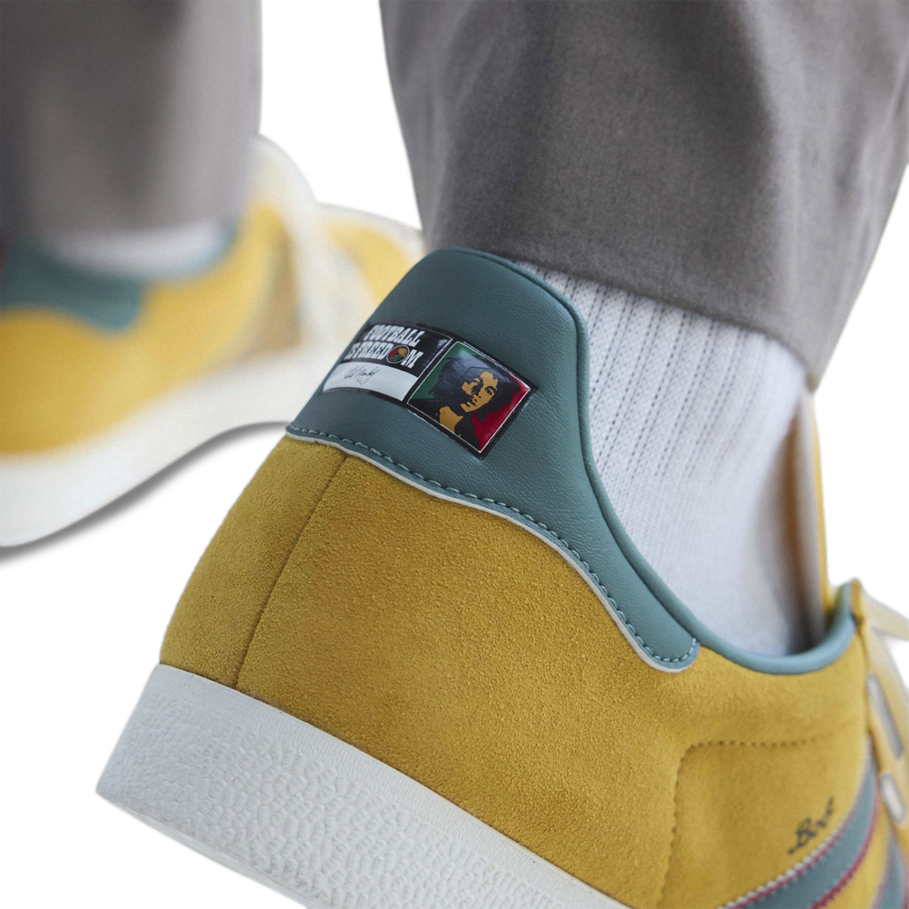 adidas Gazelle Bob Marley  Image 11 of 16. Tap to open photo gallery.