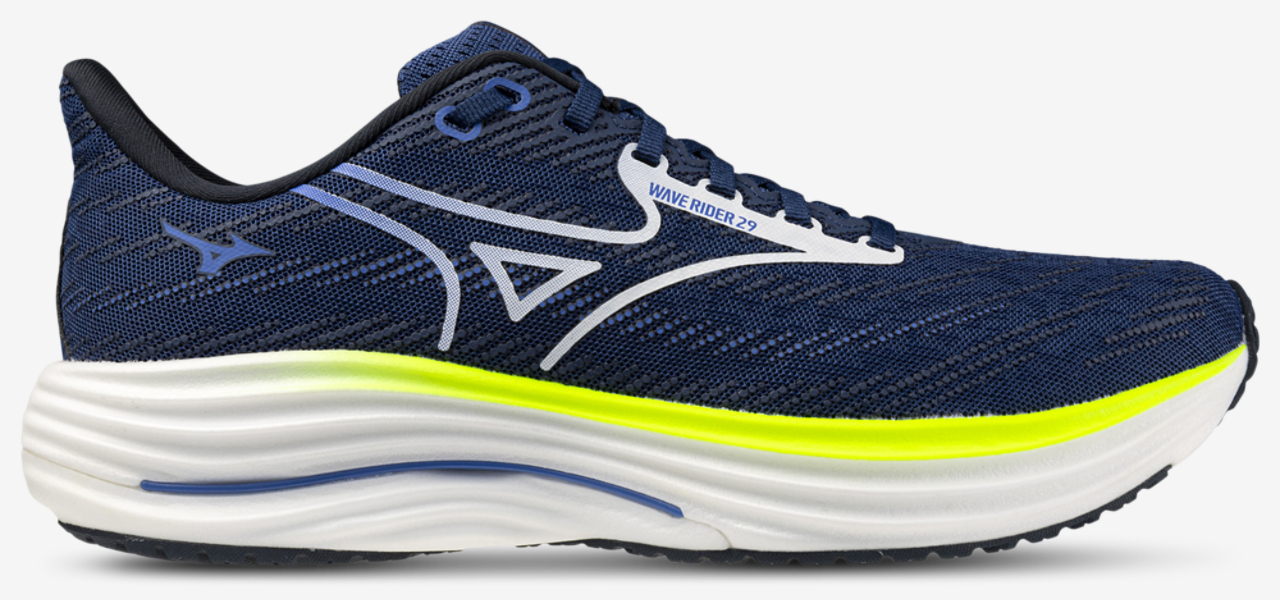Mizuno Wave Rider 29 Image 1 of 5. Tap to open photo gallery.