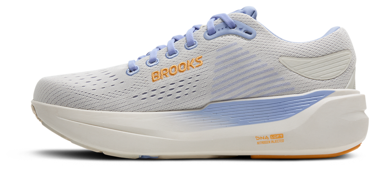 Brooks Ghost Max 3 Neutral - Scarpe da Corsa e Camminata da Uomo, Primer Grigio/Ebano, 7