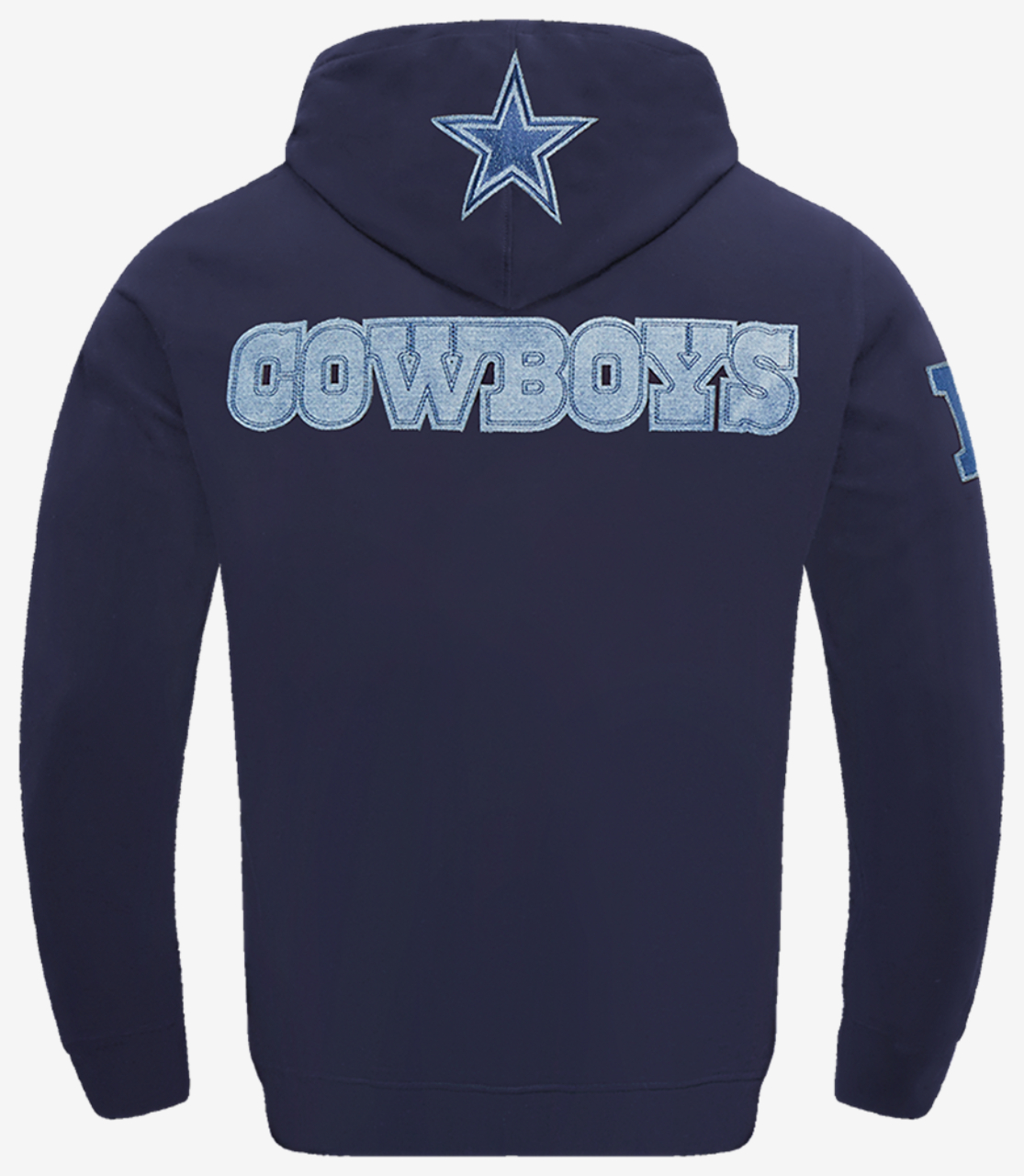 Pro Standard Cowboys Pullover Hoodie Image 2 of 7. Tap to open photo gallery.