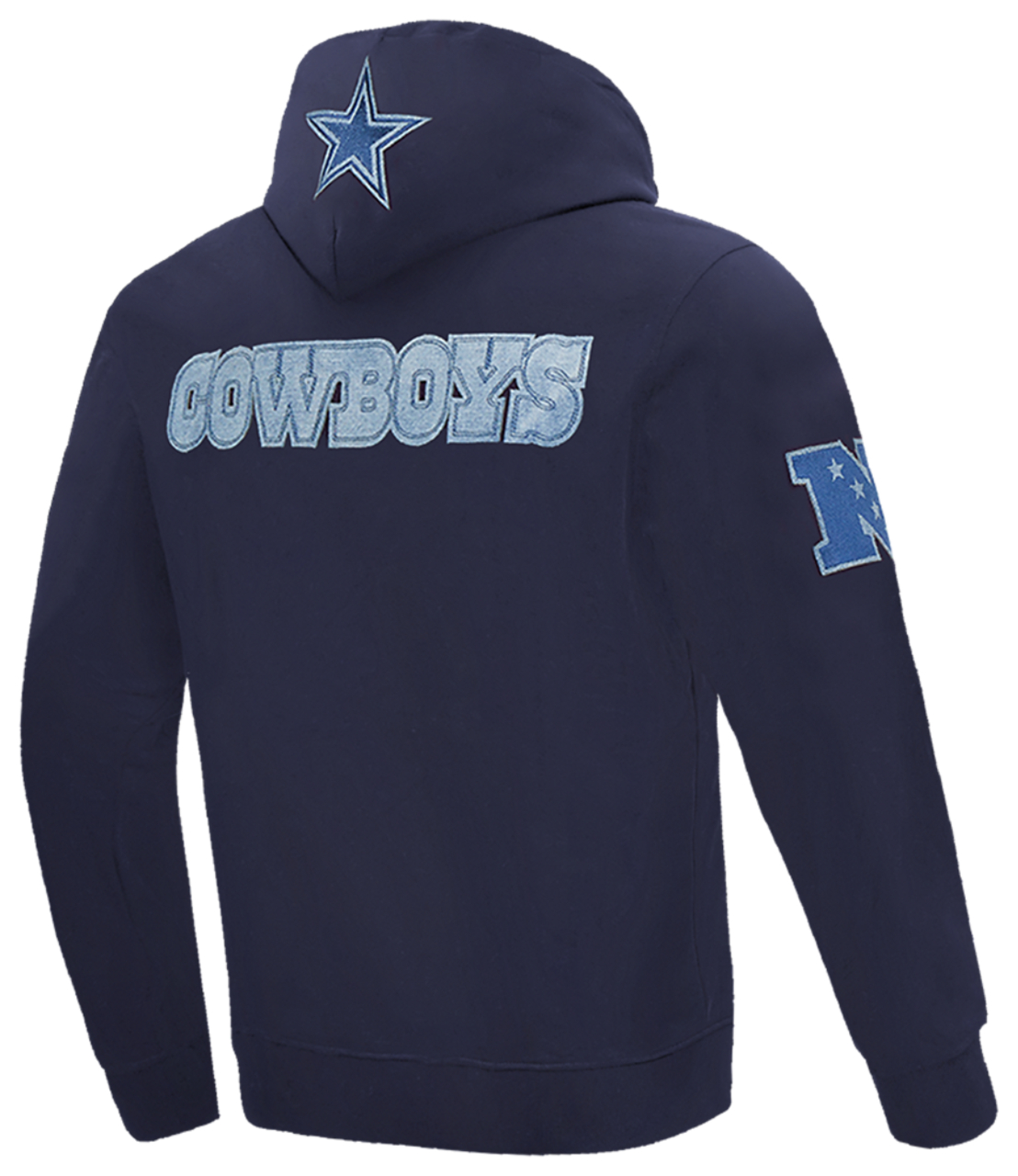 Pro Standard Cowboys Pullover Hoodie Image 4 of 7. Tap to open photo gallery.