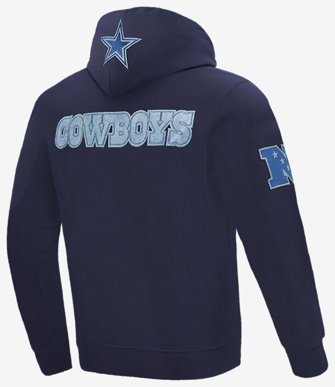 Pro Standard Cowboys Pullover Hoodie Image 4 of 7. Tap to open photo gallery.