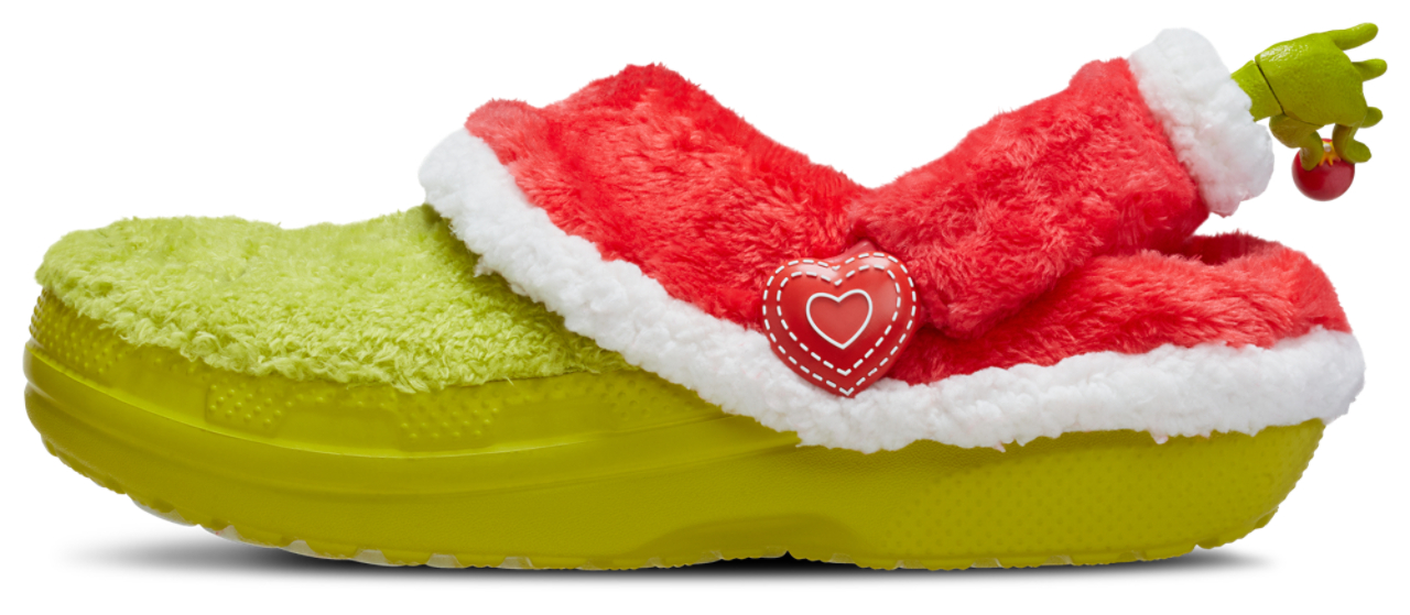 Crocs Grinch Classic Lined Clogs  Image 2 of 8. Tap to open photo gallery.