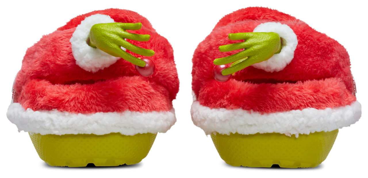 Crocs Grinch Classic Lined Clogs  Image 3 of 8. Tap to open photo gallery.