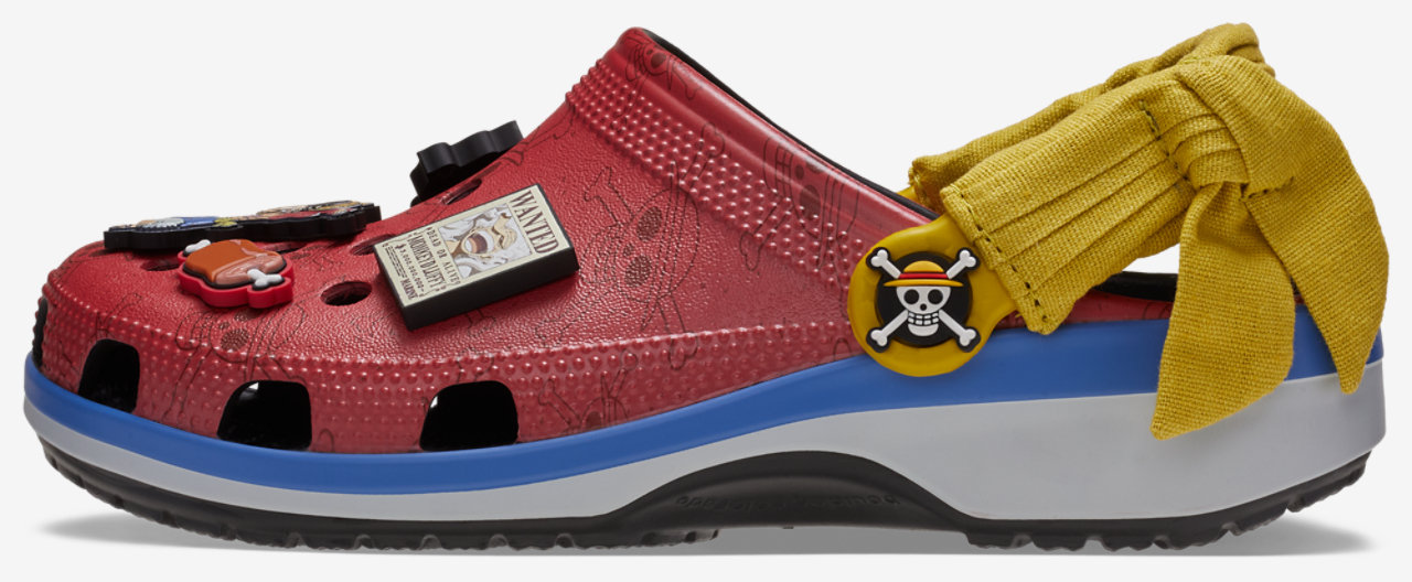 Crocs ONE PIECE Luffy Classic Clogs Image 3 of 7. Tap to open photo gallery.