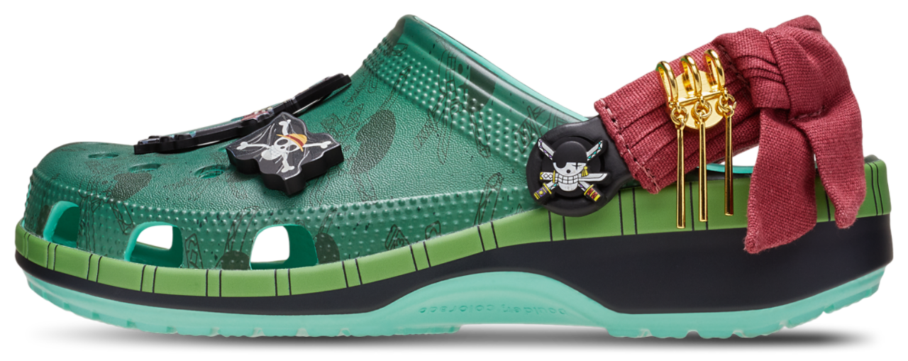 Crocs ONE PIECE Zoro Classic Clogs - Men's | Foot Locker