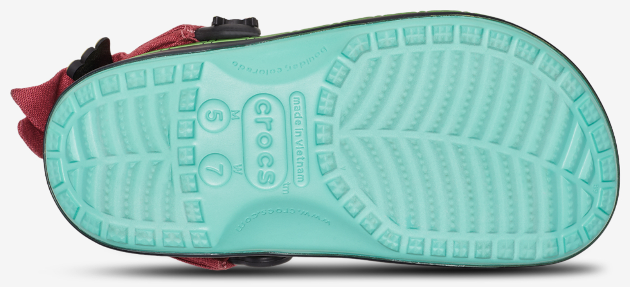 Crocs ONE PIECE Zoro Classic Clogs Image 5 of 7. Tap to open photo gallery.