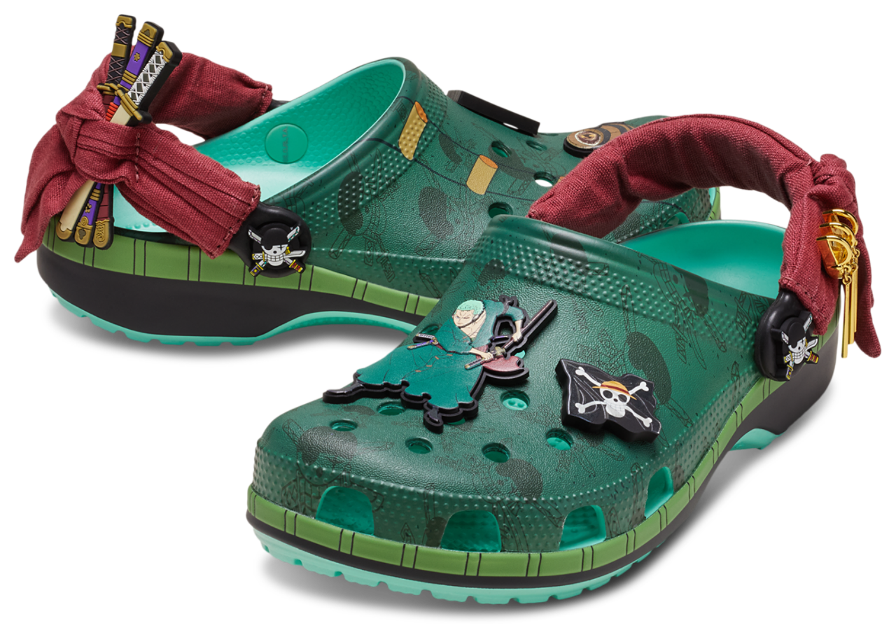 Crocs ONE PIECE Zoro Classic Clogs - Men's | Foot Locker