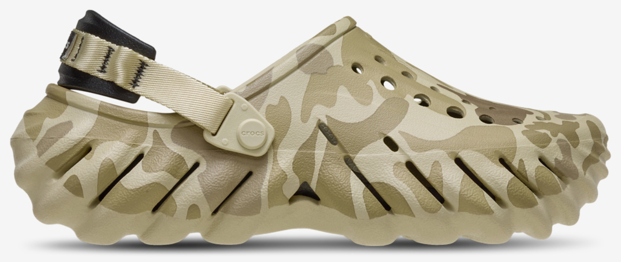 Crocs Echo Clogs Camo Image 1 of 4. Tap to open photo gallery.