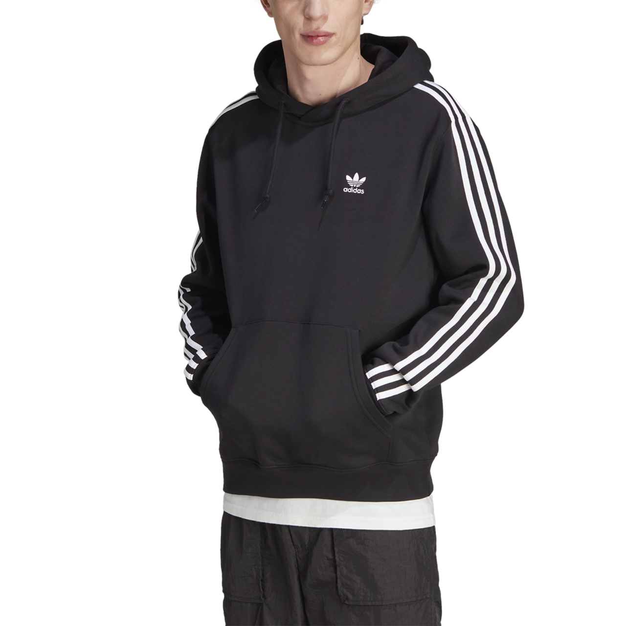 adidas Originals Stripe Fleece Hoodie Champs Sports Canada