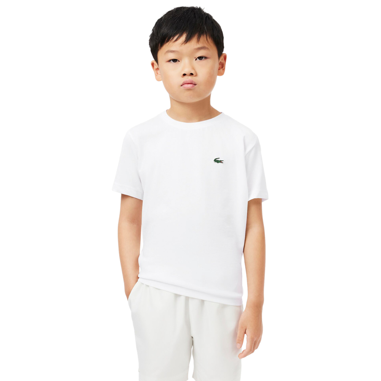 Lacoste Classic Logo Sport T-Shirt Image 1 of 7. Tap to open photo gallery.