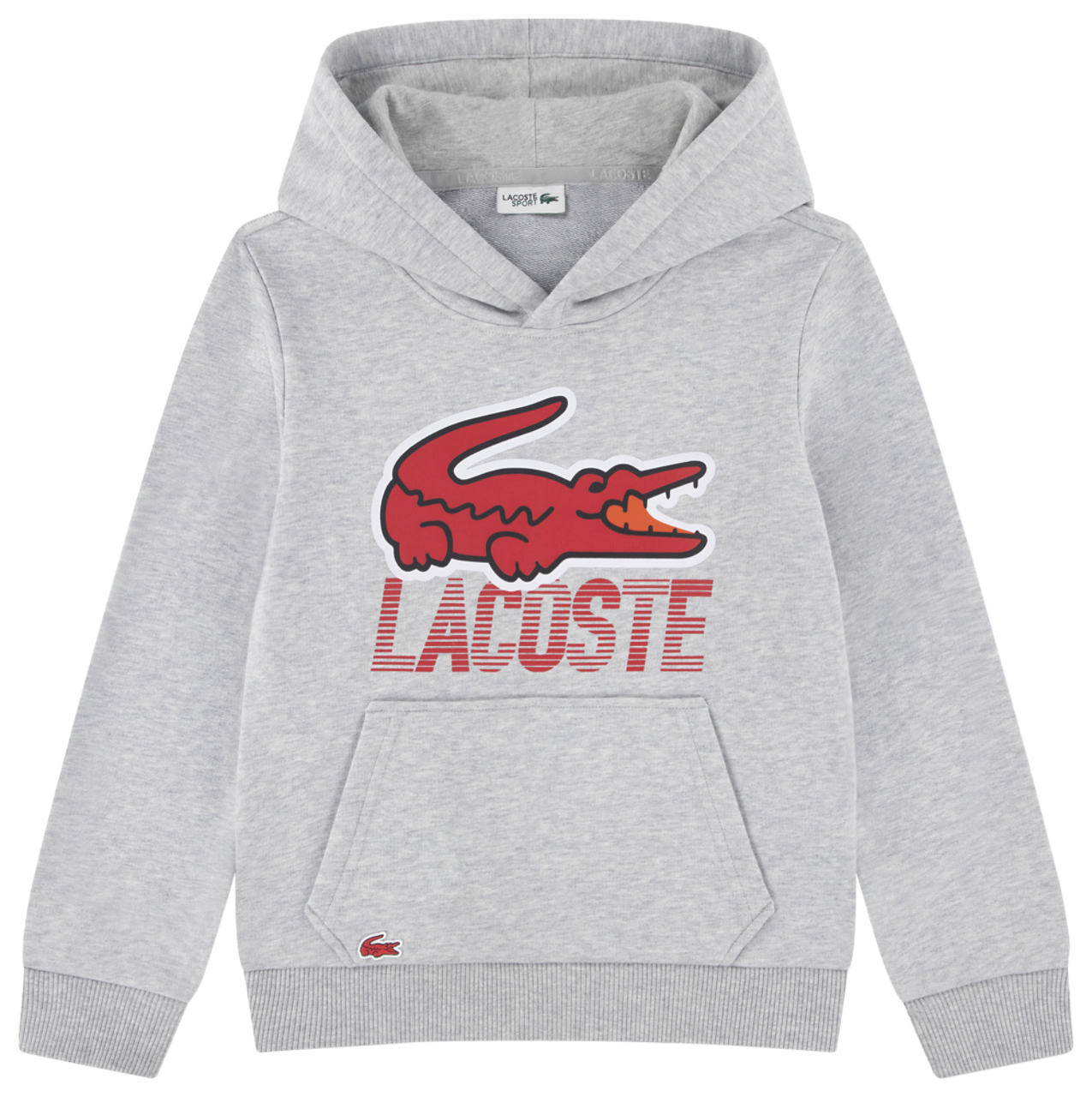 Lacoste Motion Croc Pullover Hoodie Image 4 of 7. Tap to open photo gallery.