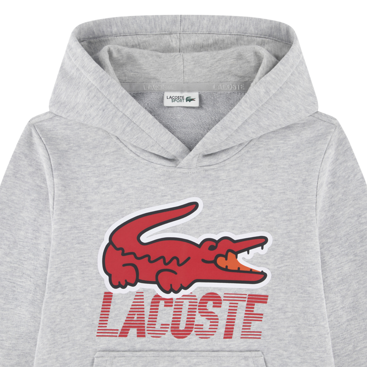 Lacoste Motion Croc Pullover Hoodie Image 6 of 7. Tap to open photo gallery.