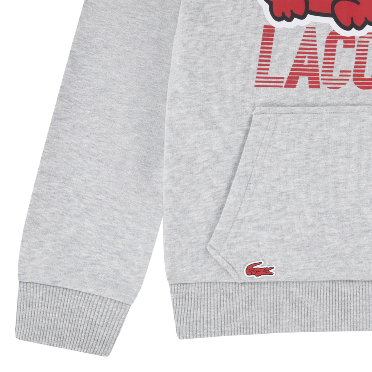 Lacoste Motion Croc Pullover Hoodie Image 7 of 7. Tap to open photo gallery.