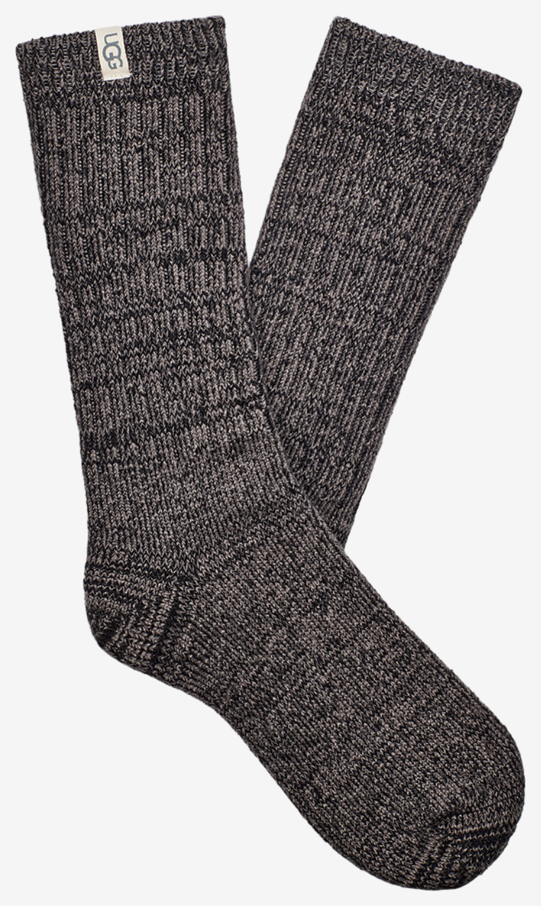 UGG Rib Knit Slouchy Crew Socks Image 1 of 1. Tap to open photo gallery.