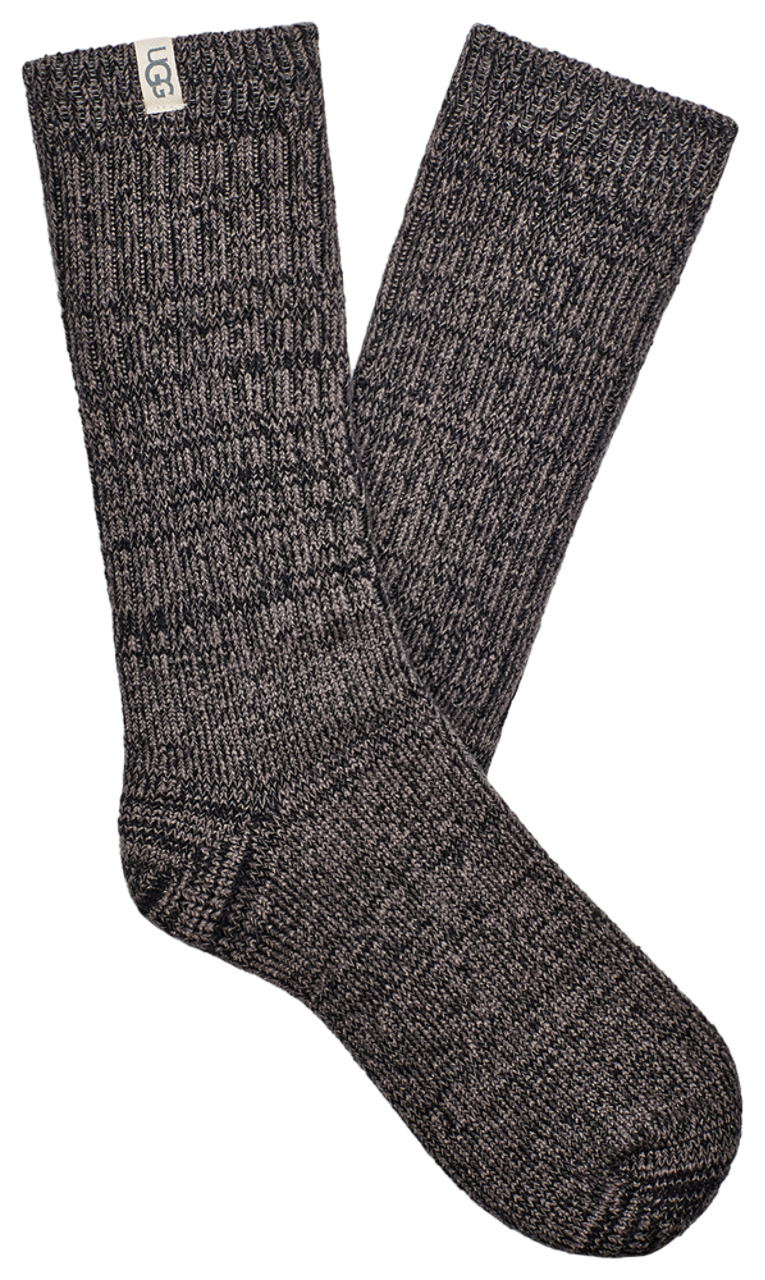 UGG Rib Knit Slouchy Crew Socks Image 1 of 1. Tap to open photo gallery.