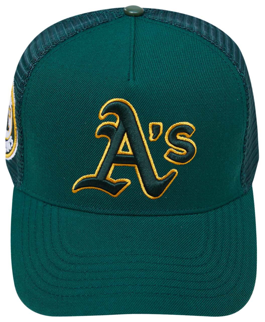 Pro Standard A's  Classic Pinch Front Trucker Image 2 of 6. Tap to open photo gallery.