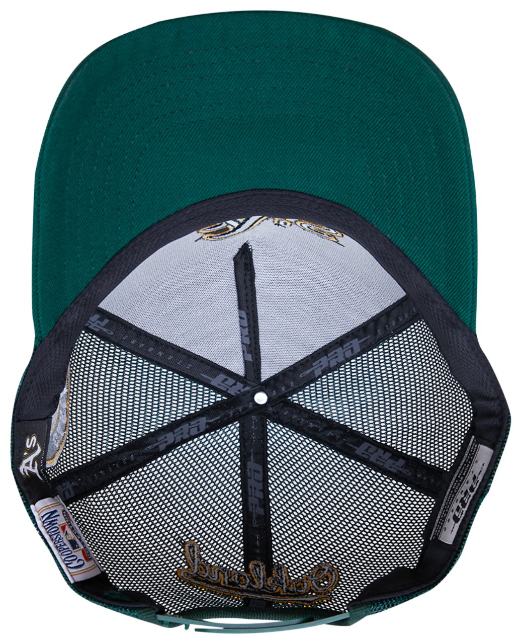 Pro Standard A's  Classic Pinch Front Trucker Image 6 of 6. Tap to open photo gallery.
