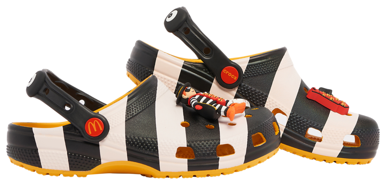 Crocs McDonald's x Crocs Classic Clogs  Image 2 of 6. Tap to open photo gallery.