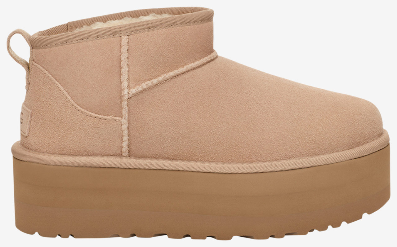 UGG Classic Ultra Mini Platform Image 1 of 5. Tap to open photo gallery.