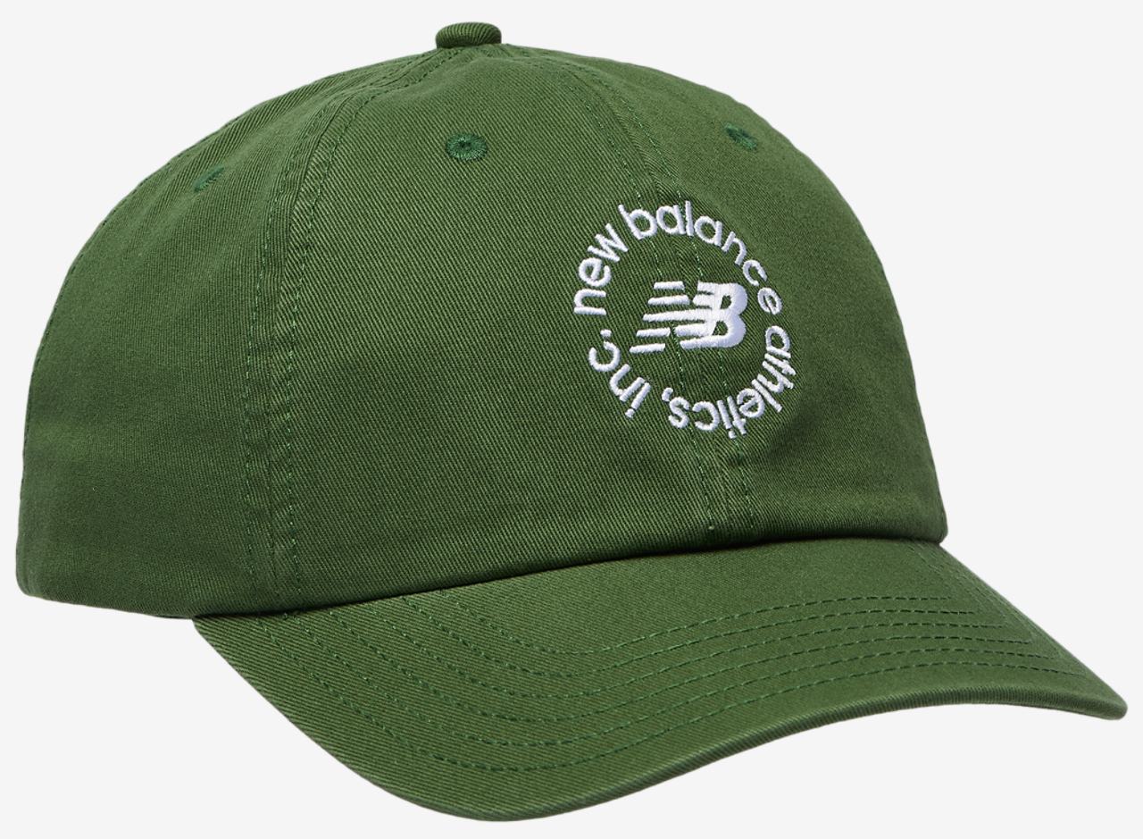 New Balance 6 Panel Circle Graphic Cap Image 3 of 5. Tap to open photo gallery.