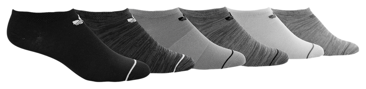 adidas Originals 6 Pack Original No Show Socks Image 1 of 1. Tap to open photo gallery.