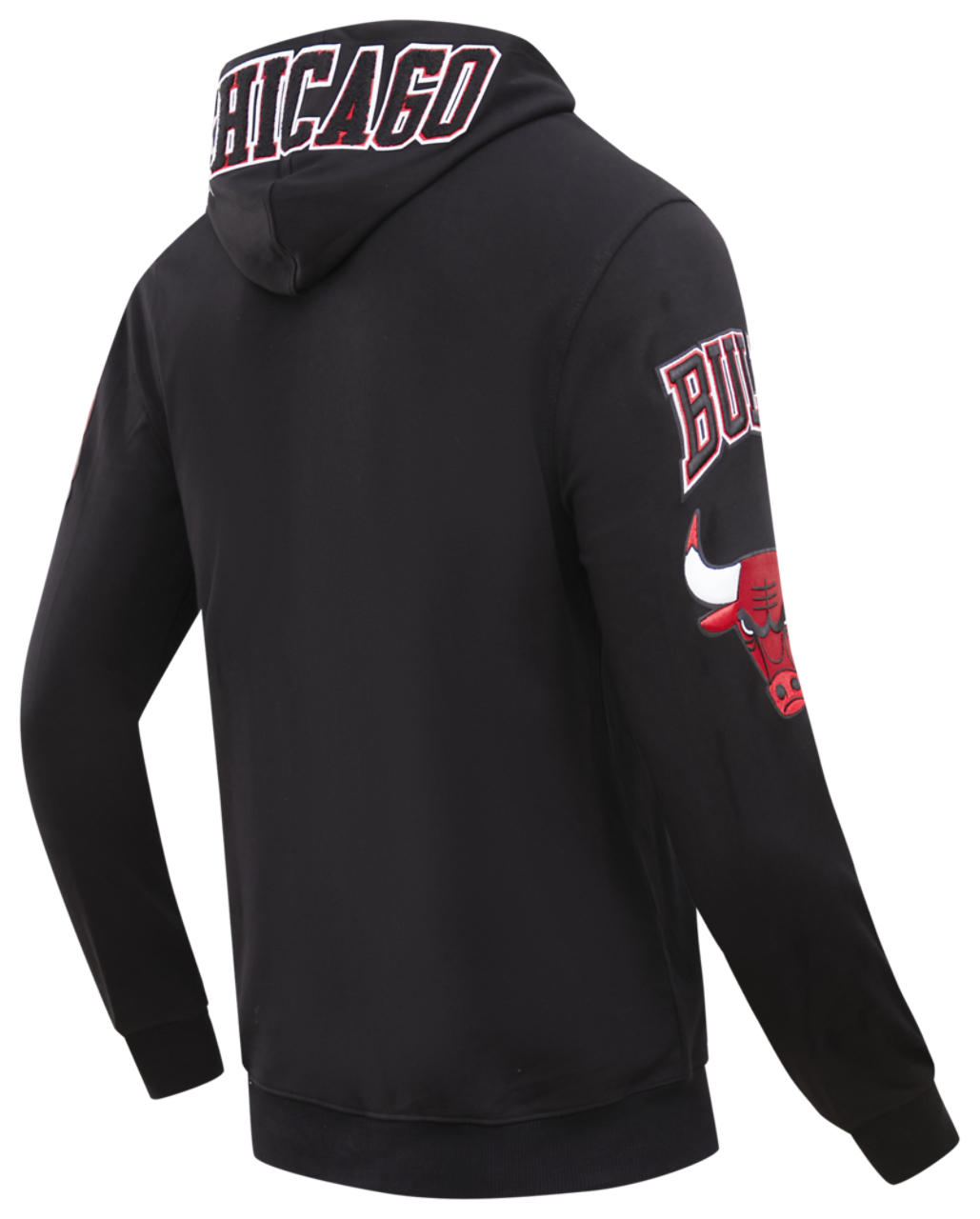 Pro Standard Bulls Logo Hoodie Image 4 of 9. Tap to open photo gallery.