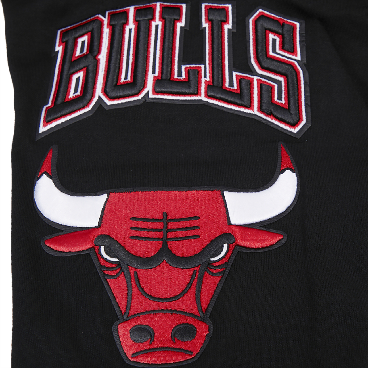 Pro Standard Bulls Logo Hoodie Image 8 of 9. Tap to open photo gallery.