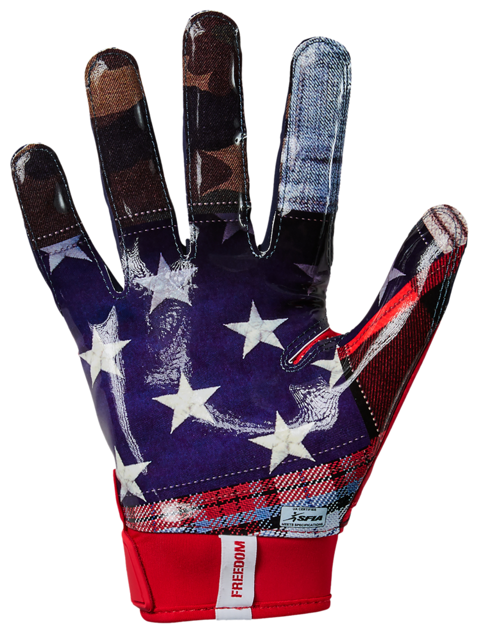 Under Armour Blur LE Receiver Gloves Image 2 of 3. Tap to open photo gallery.