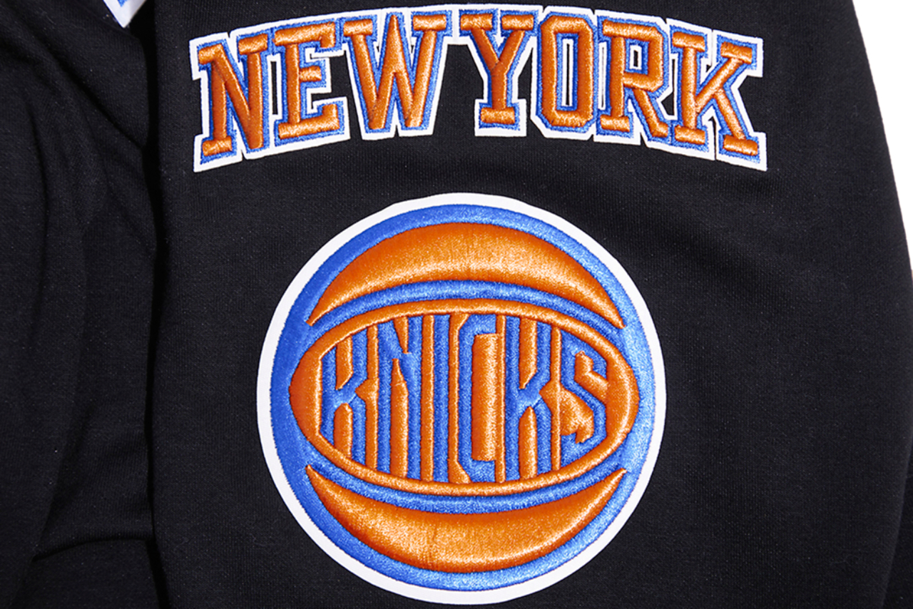 Pro Standard Knicks Pullover Hoodie Image 7 of 7. Tap to open photo gallery.