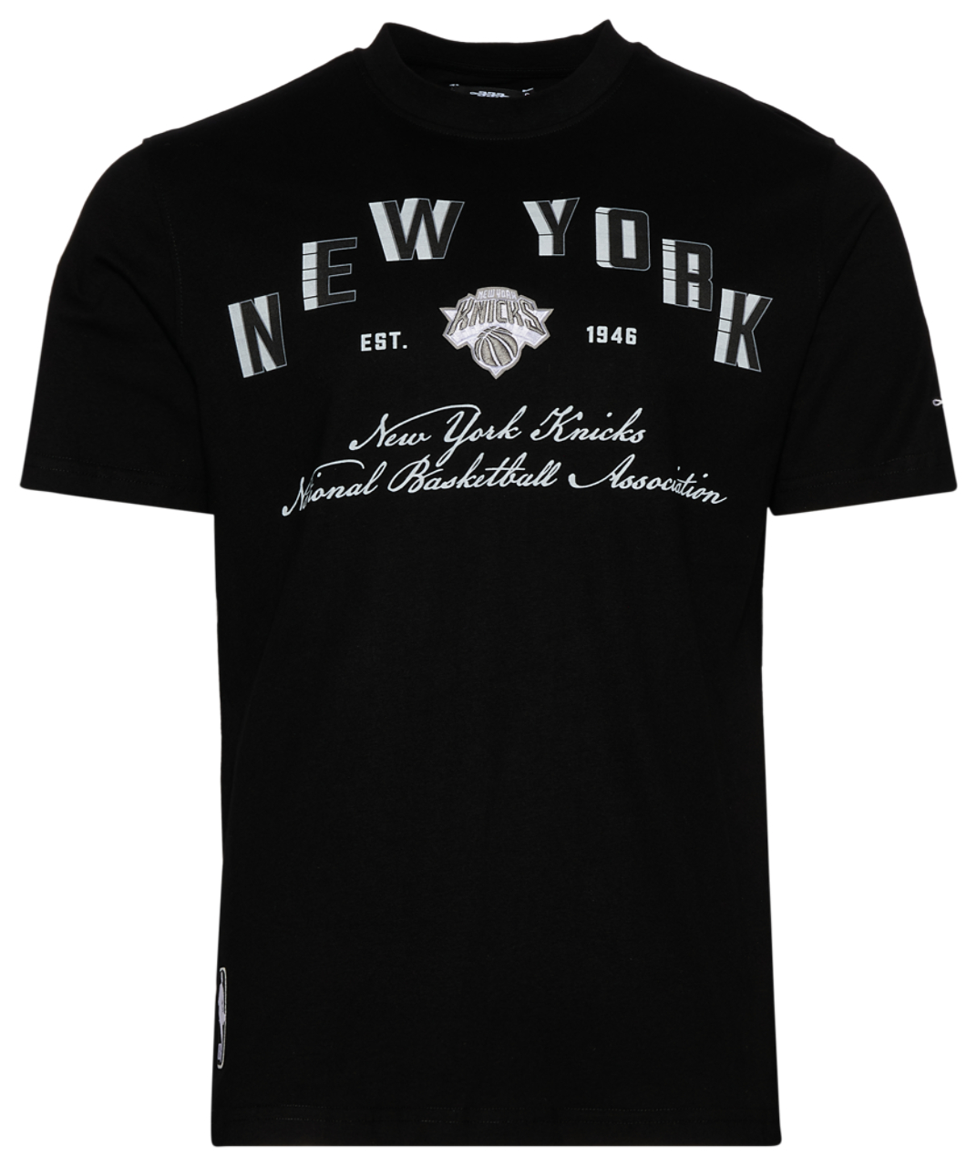 Pro Standard New York Knicks Black Cat S/S Flex T-Shirt - Men's
