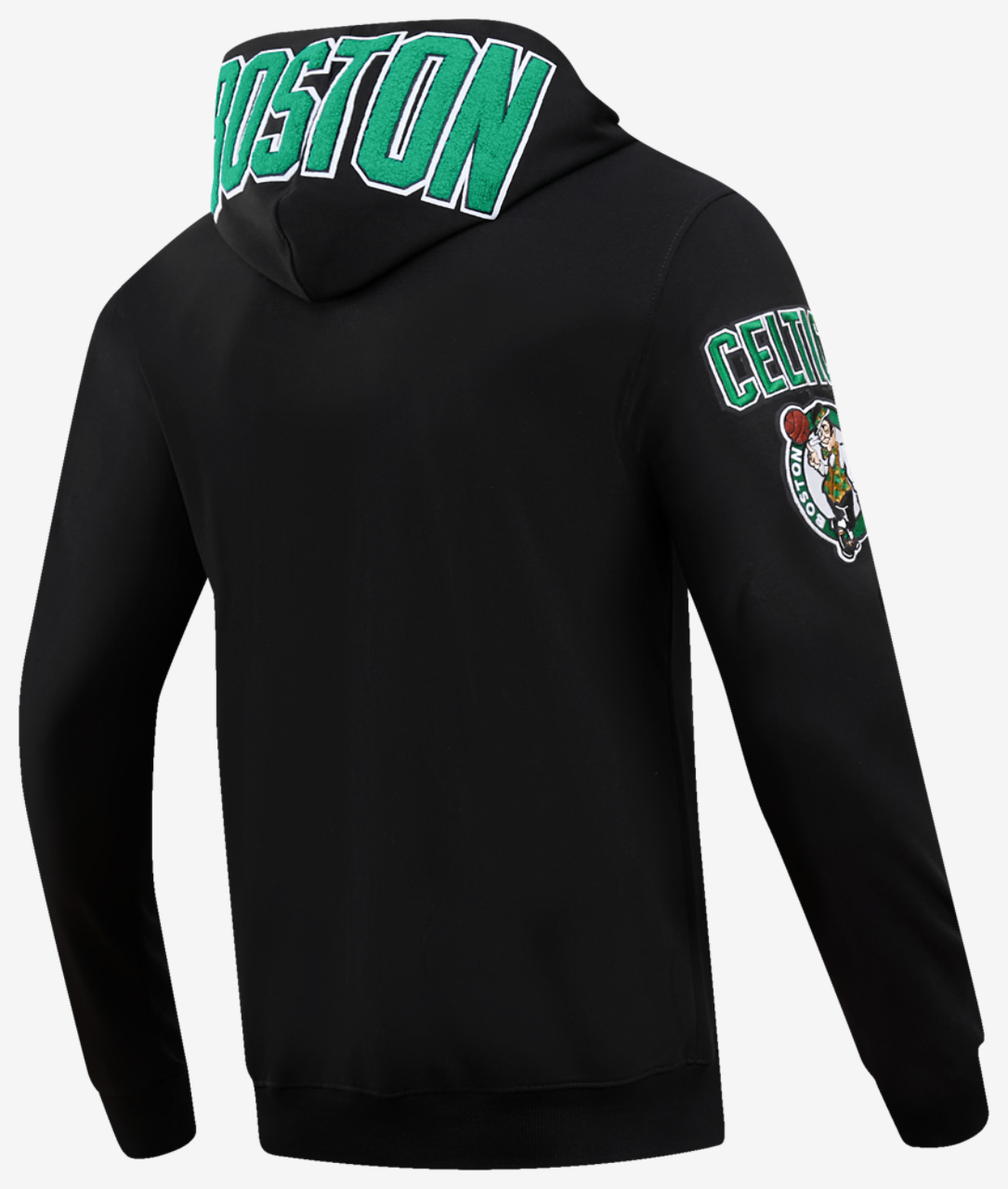 Pro Standard Celtics Pullover Hoodie Image 4 of 8. Tap to open photo gallery.