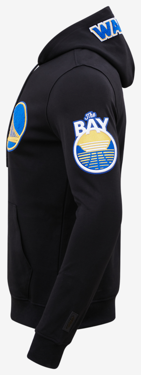 Pro Standard Warriors Pullover Hoodie Image 5 of 9. Tap to open photo gallery.