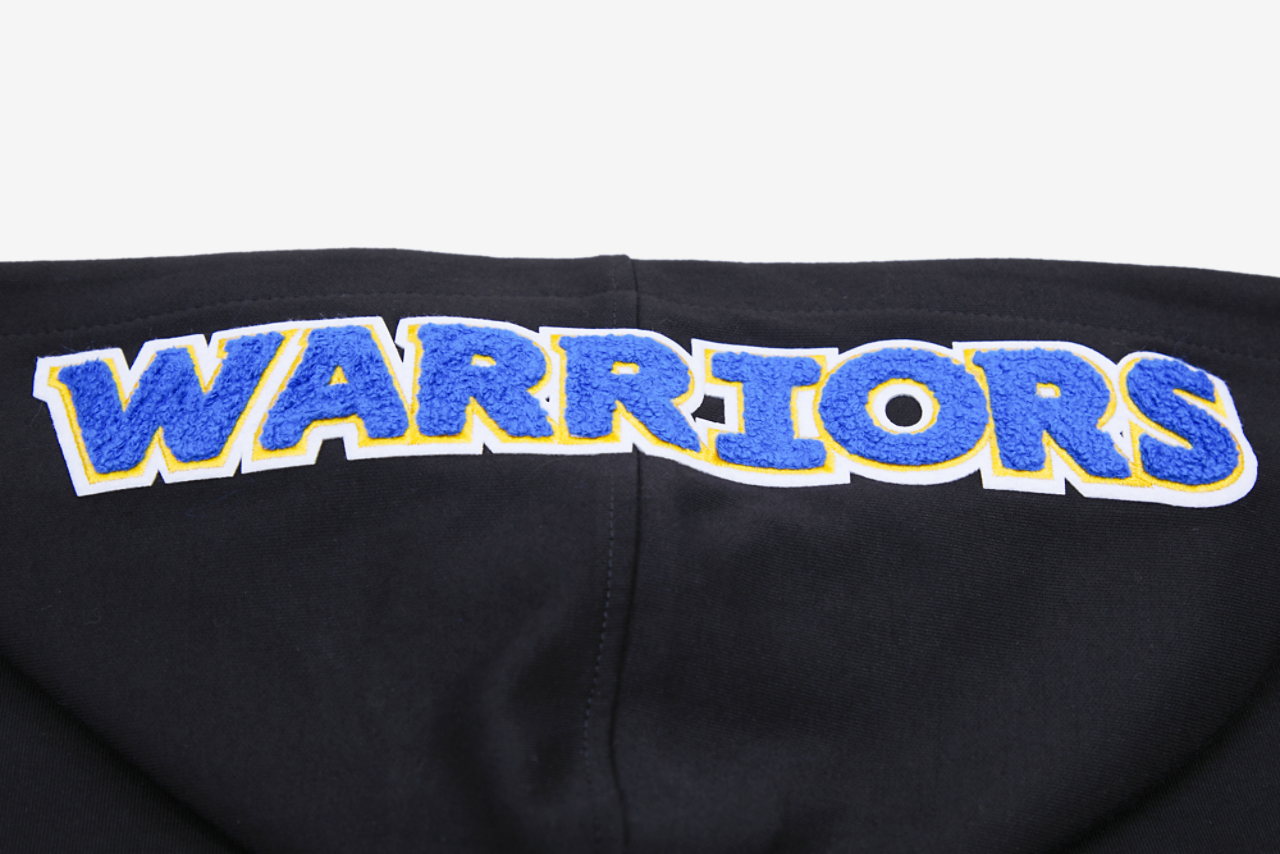 Pro Standard Warriors Pullover Hoodie Image 6 of 9. Tap to open photo gallery.