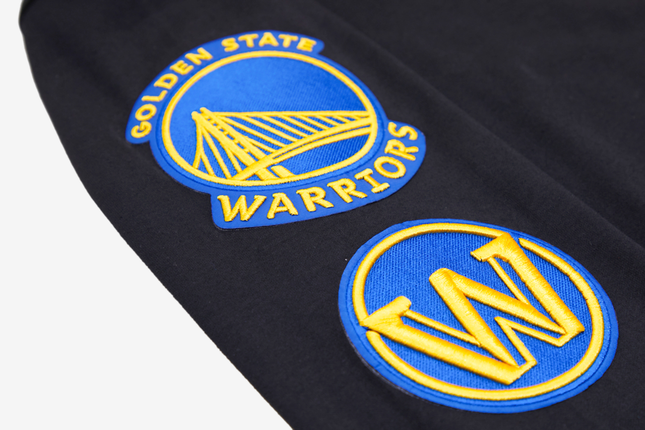 Pro Standard Warriors Pullover Hoodie Image 9 of 9. Tap to open photo gallery.