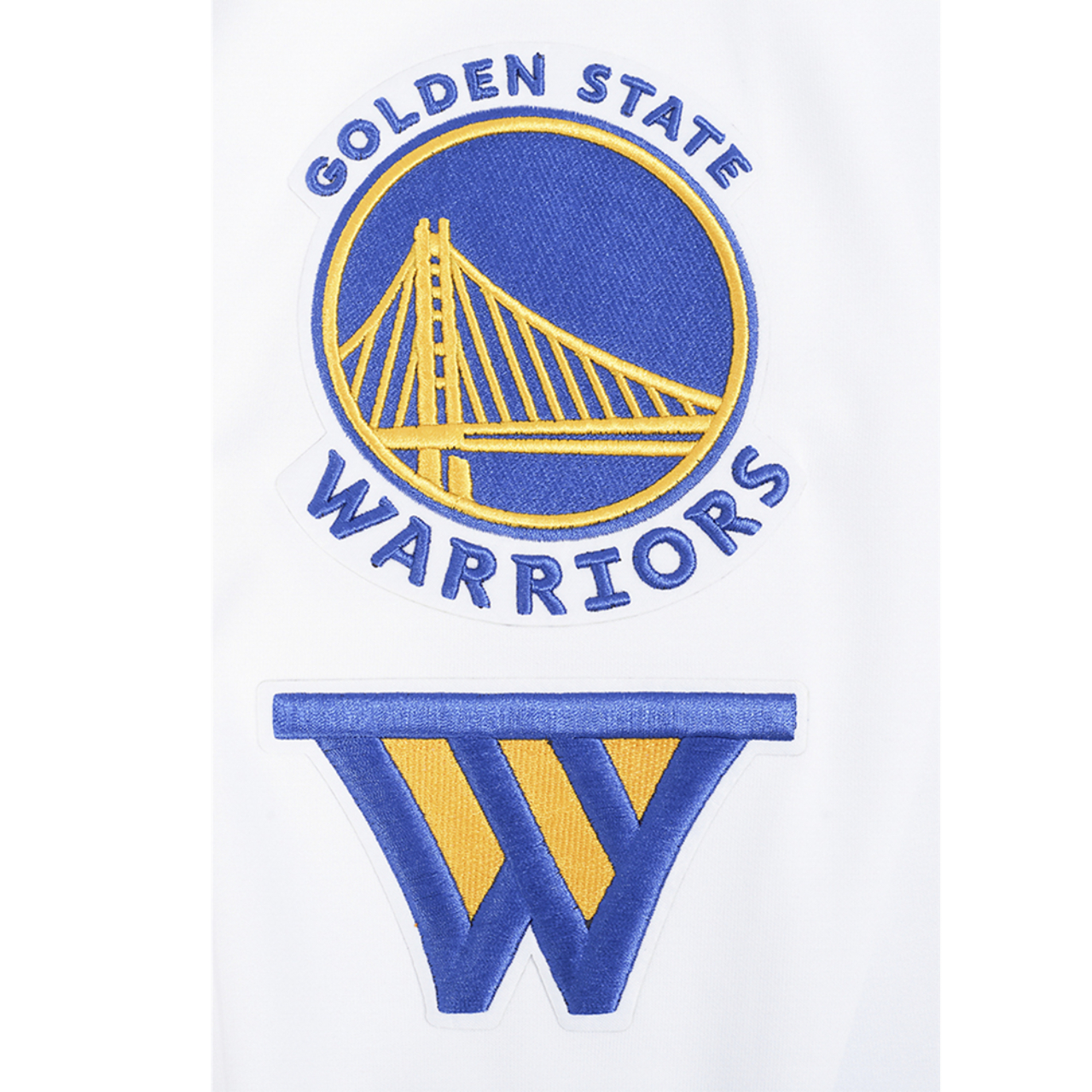 Pro Standard Warriors Pullover Hoodie Image 5 of 7. Tap to open photo gallery.