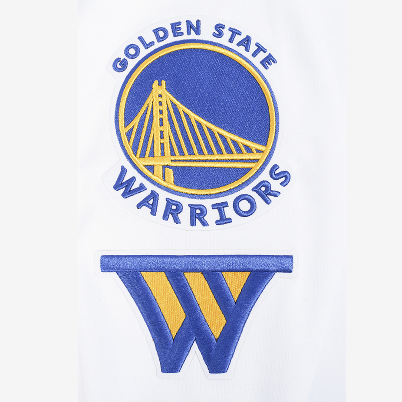 Pro Standard Warriors Pullover Hoodie Image 5 of 7. Tap to open photo gallery.