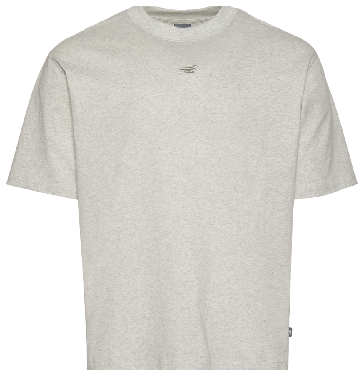 New Balance Oversized Center Chest Emblem Tonal T-Shirt Image 1 of 1. Tap to open photo gallery.