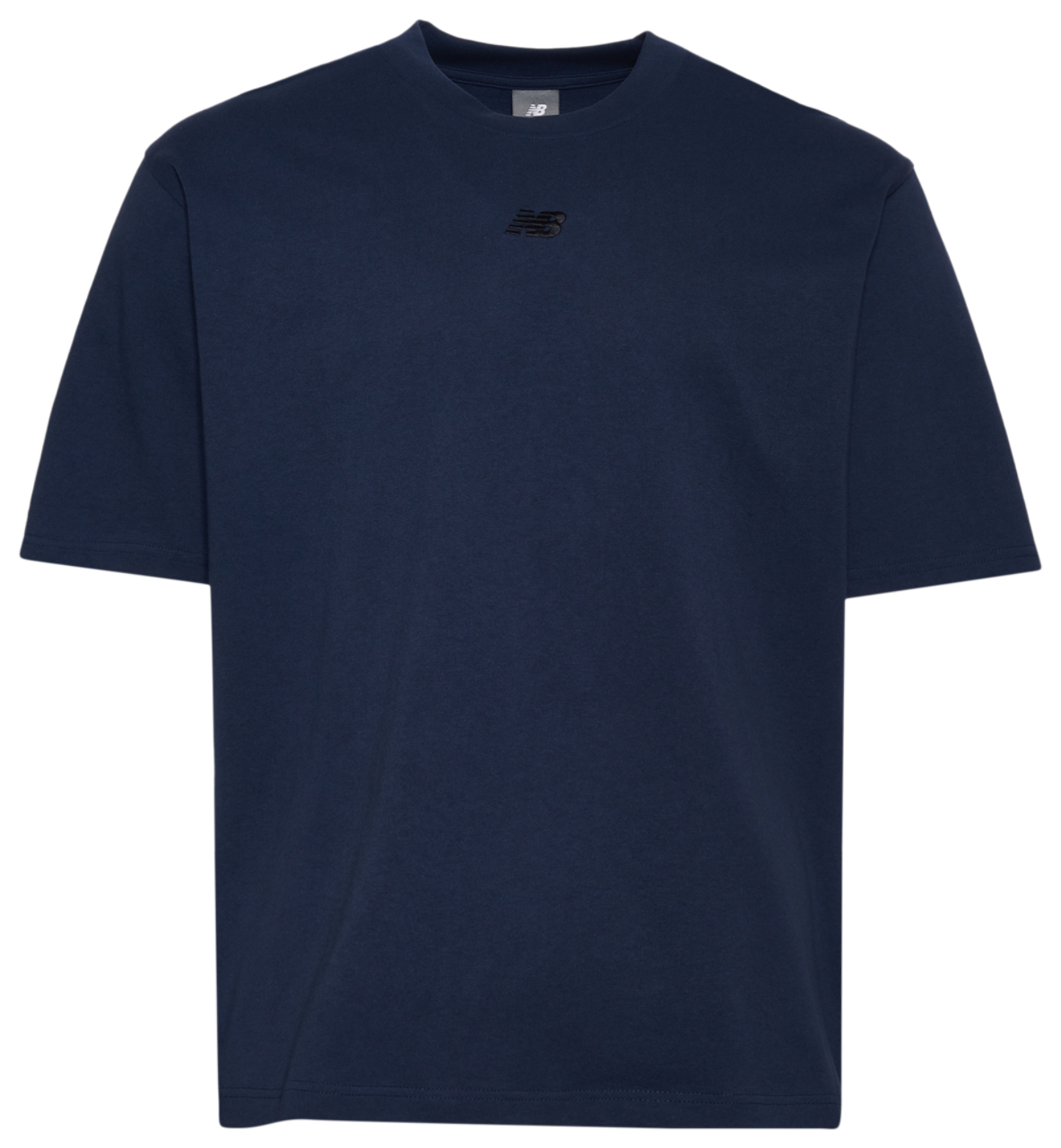 New Balance Oversized Center Chest Emblem Tonal T-Shirt Image 1 of 1. Tap to open photo gallery.