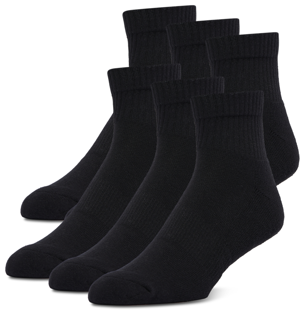 LCKR Athletic Half Cushion Quarter Socks  Image 1 of 2. Tap to open photo gallery.