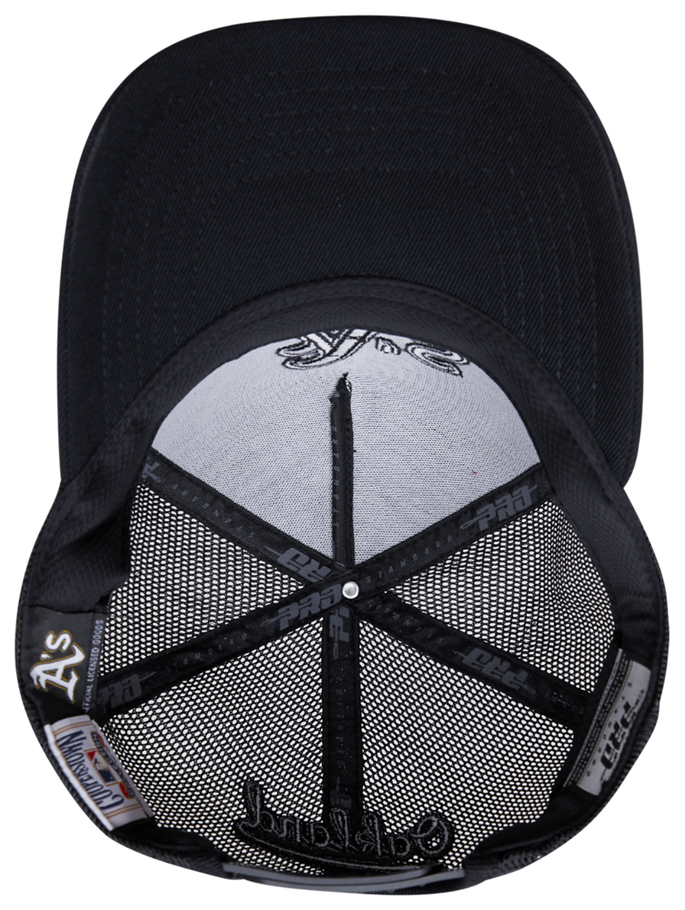 Pro Standard A's  Classic Pinch Front Trucker Image 6 of 6. Tap to open photo gallery.